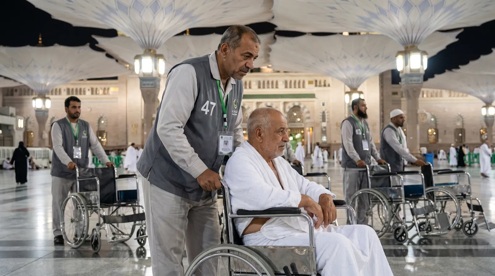 Wheelchair Attendant